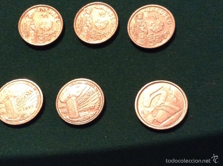 Monedas Juan Carlos I: Monedas 5 pesetas 1992-9397-98 - Foto 1 - 53964893