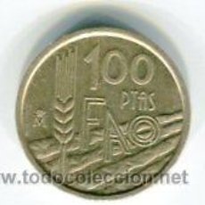 Monedas Juan Carlos I: 100 PESETAS JUAN CARLOS I AÑO 1995 LIS ARRIBA. Lote 54169915