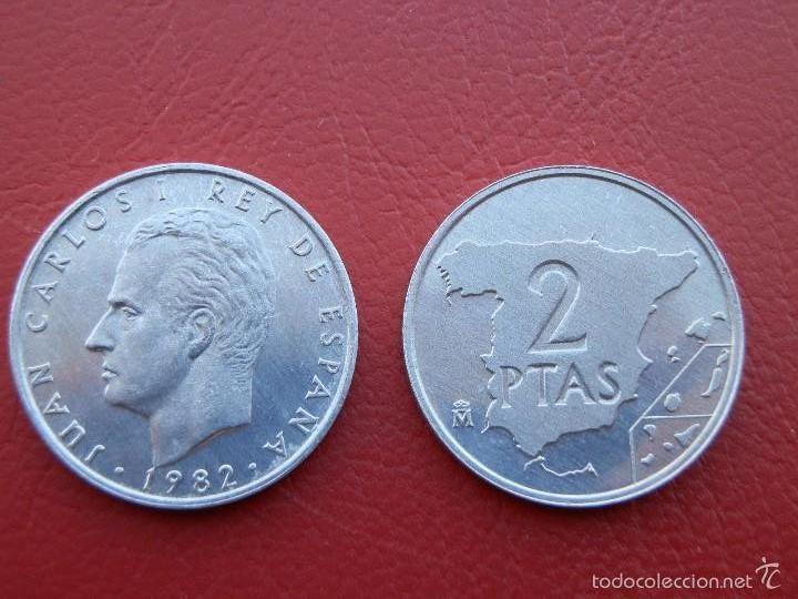 Moedas Juan Carlos I: 2 pesetas 1984 SC