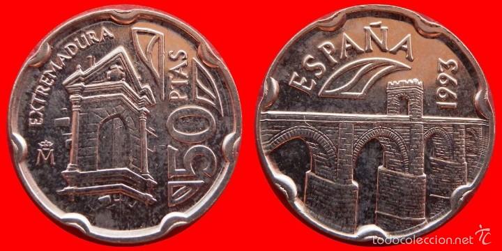 Moedas Juan Carlos I: 50 pesetas 1993 SC