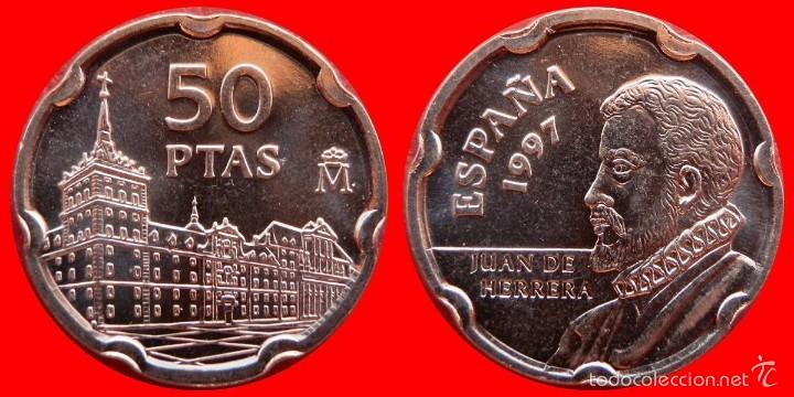 Moedas Juan Carlos I: 50 pesetas 1997 SC