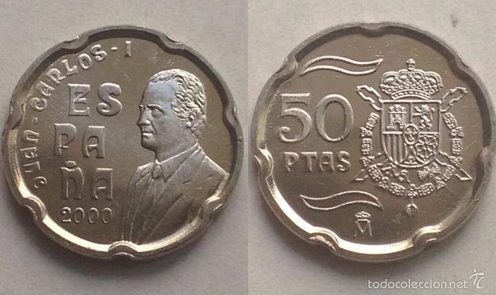 Monete Juan Carlos I: 50 pesetas 2000 SC