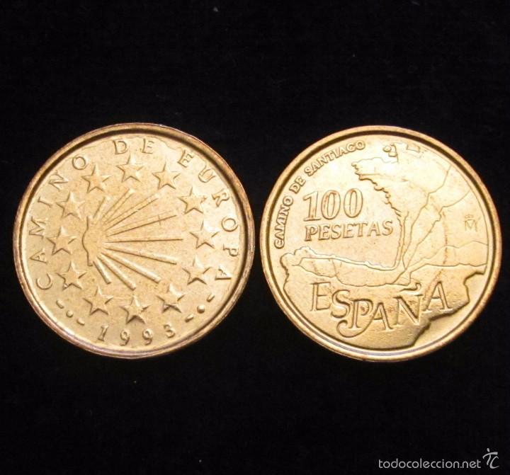 Monnaies Juan Carlos I: 100 pesetas 1993 sin circular