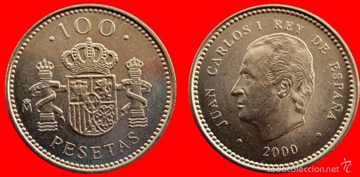 Monnaies Juan Carlos I: 100 pesetas 2000 sin circular