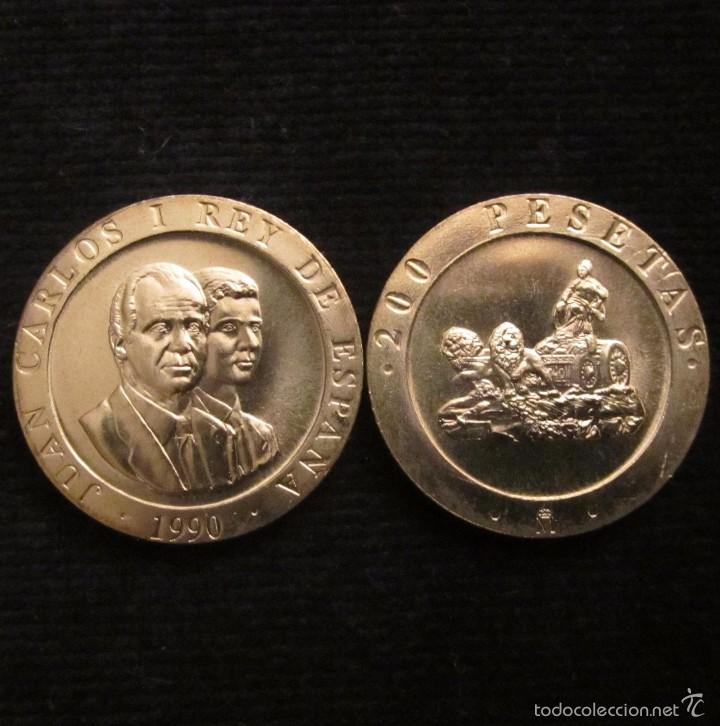 Monnaies Juan Carlos I: 200 pesetas 1990 SC