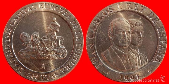 Coins Juan Carlos I: 200 pesetas 1991 SC