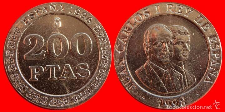 Monnaies Juan Carlos I: 200 pesetas 1998 SC