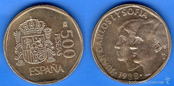 Monnaies Juan Carlos I: 500 pesetas 1988 SC