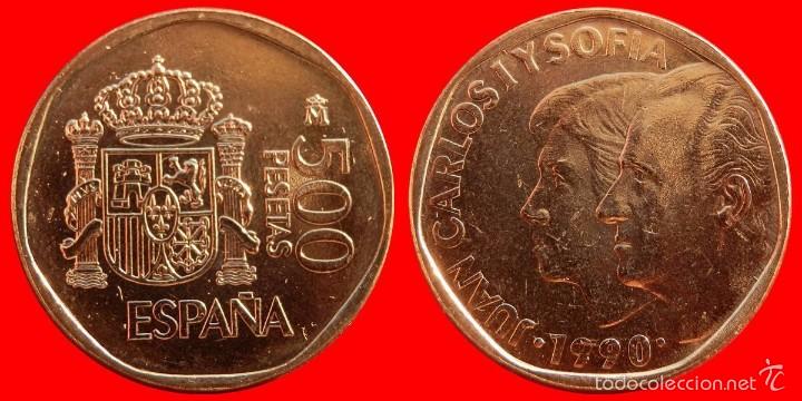 Monnaies Juan Carlos I: 500 pesetas 1990 SC