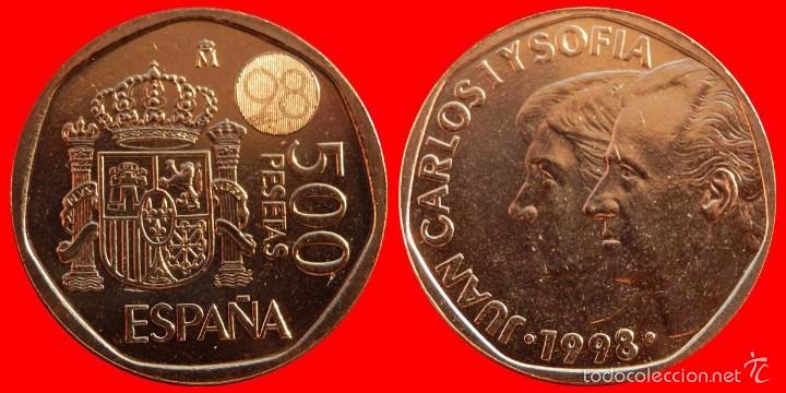 Monnaies Juan Carlos I: 500 pesetas 1998 SC