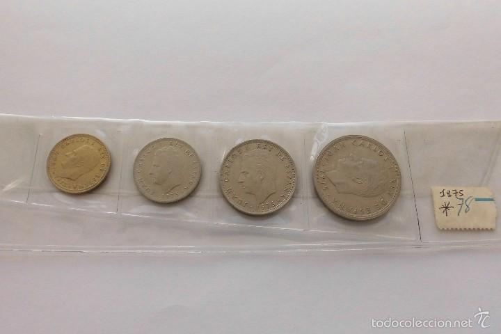 Coins Juan Carlos I: Serie set pesetas 1975*1978 SC