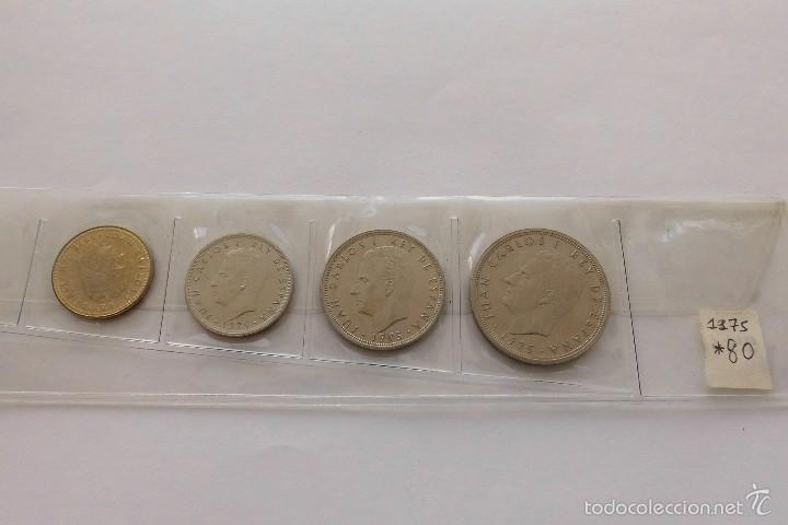 Coins Juan Carlos I: Serie set pesetas 1975*1980 SC