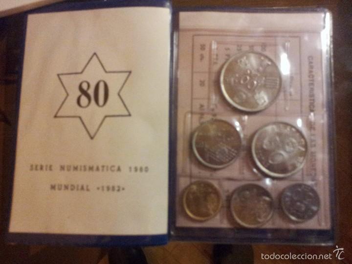 M&uuml;nzen unter Juan Carlos I: &iexcl; &iexcl;LIQUIDACI&Oacute;N!! SERIE NUMISMATICA 1980 MUNDIAL 1982