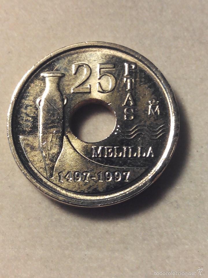 moneda 25 pesetas 1997 precio