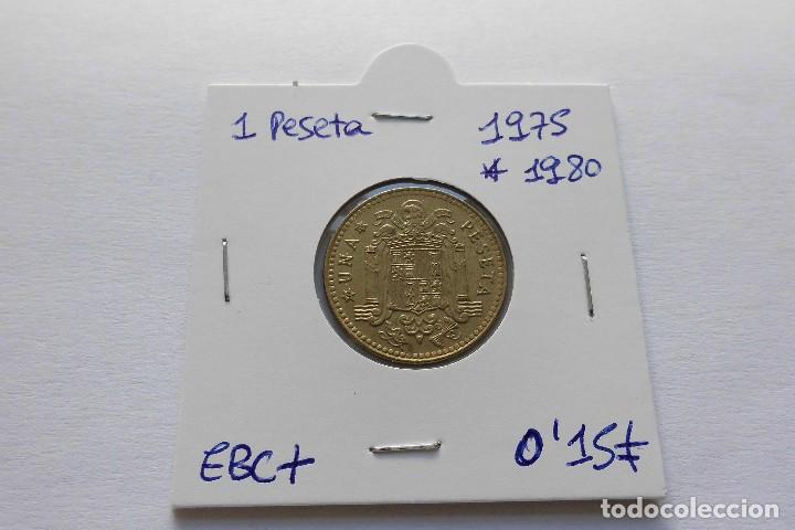 Coins Juan Carlos I: 1 peseta 1975*1980