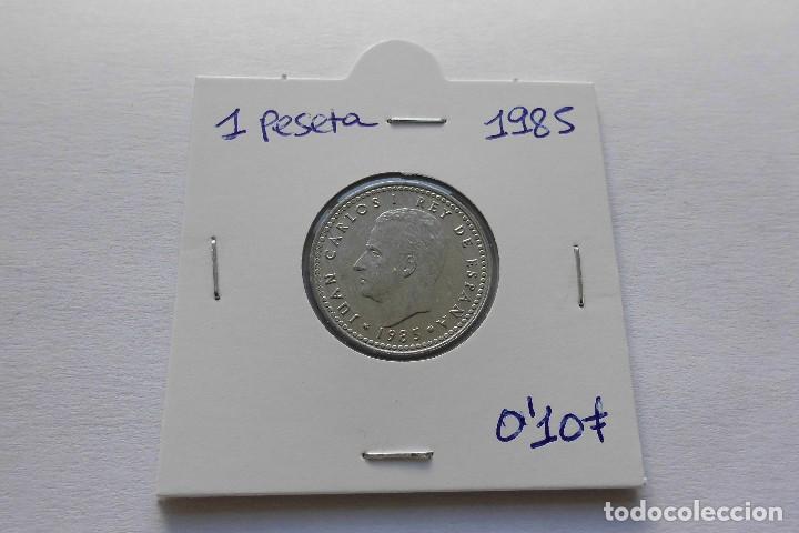 Coins Juan Carlos I: 1 peseta 1985