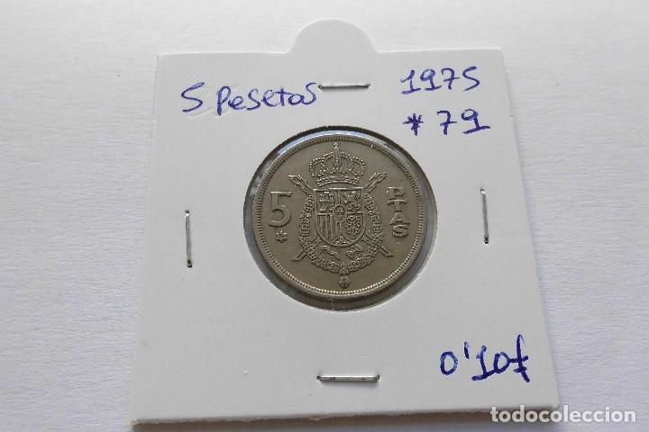 Coins Juan Carlos I: 5 pesetas 1975*79