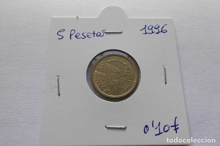 Coins Juan Carlos I: 5 pesetas 1996