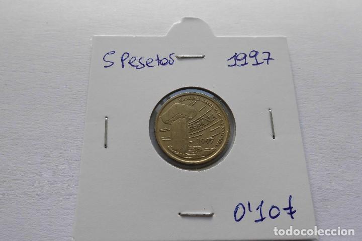 Coins Juan Carlos I: 5 pesetas 1997