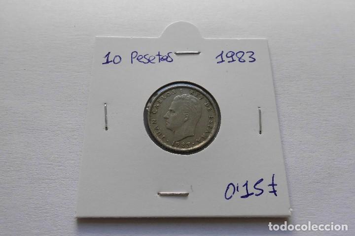 Coins Juan Carlos I: 10 pesetas 1983