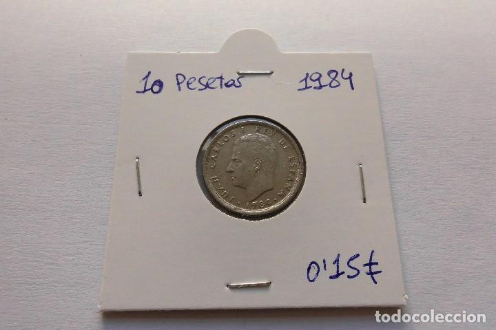 Coins Juan Carlos I: 10 pesetas 1984
