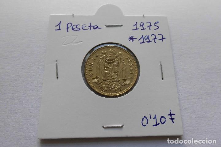 Coins Juan Carlos I: 1 peseta 1975*1977