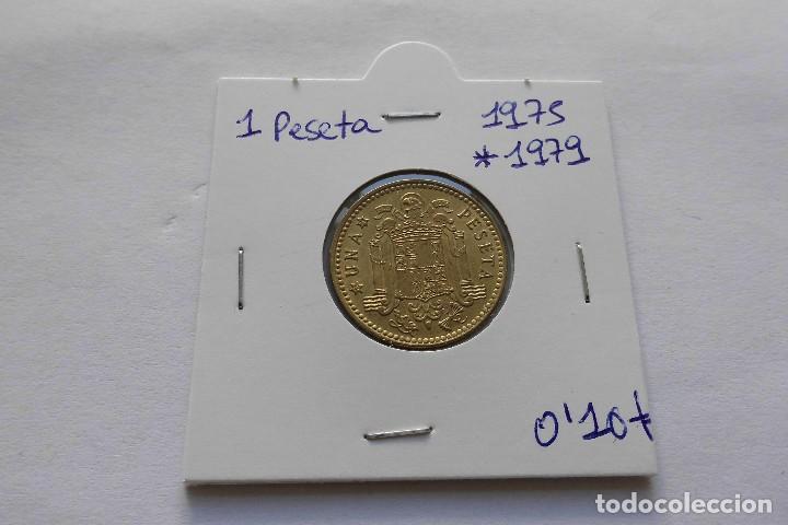 Moedas Juan Carlos I: 1 peseta 1975*1979