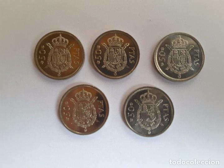 Monedas Juan Carlos I: Monedas 50 pesetas - Foto 1