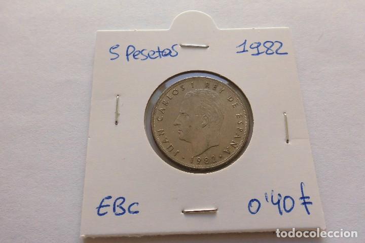 Monete Juan Carlos I: 5 pesetas 1982