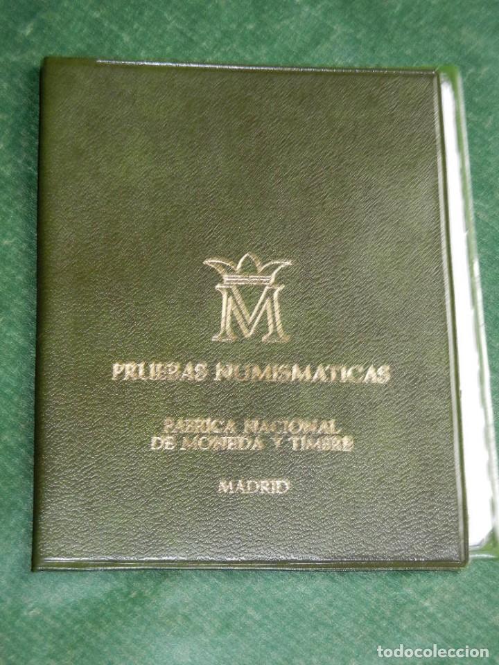 Monete Juan Carlos I: CARTERITA PRUEBAS NUMISM&Aacute;TICAS JUAN CARLOS I. A&Ntilde;O 1977.