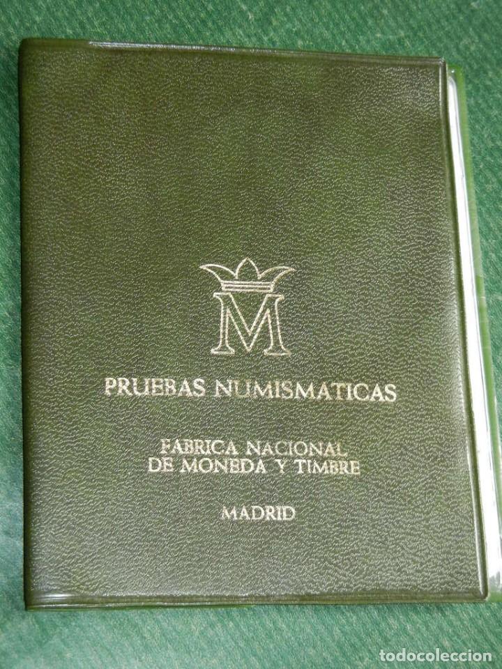 Monete Juan Carlos I: CARTERITA PRUEBAS NUMISM&Aacute;TICAS JUAN CARLOS I. A&Ntilde;O 1977.