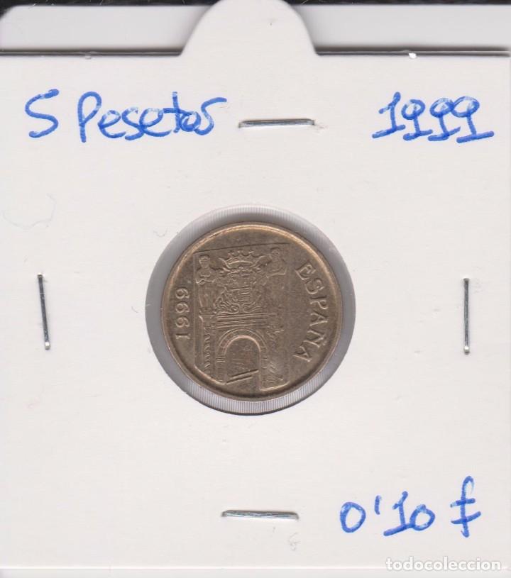 Monete Juan Carlos I: 5 pesetas 1999