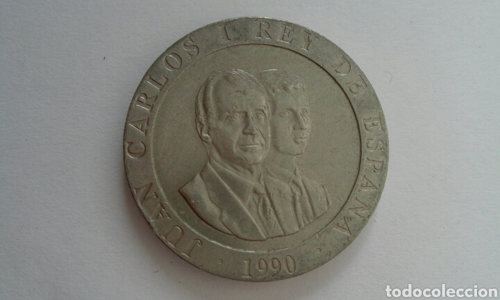 Monedas Juan Carlos I: Moneda de 200 pesetas 1990 - Foto 1