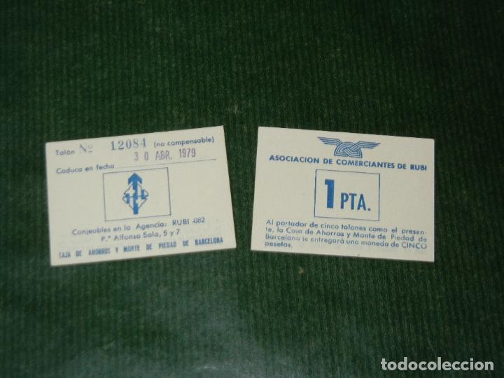 Coins Juan Carlos I: Vale de 1 Peseta - Emitido en 1978 por la Asociacion de Comerciantes de Rub&iacute;