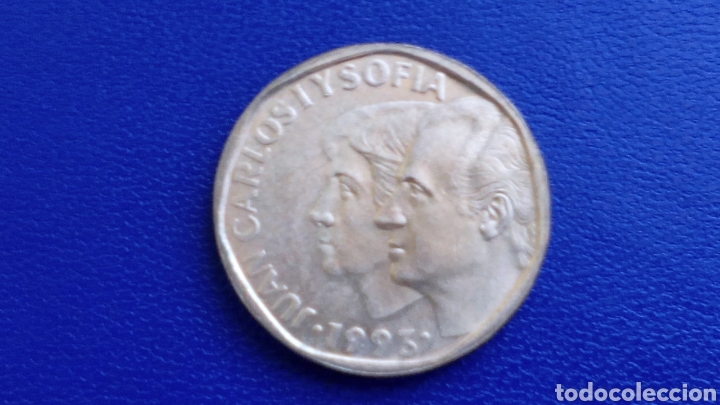 Coins Juan Carlos I: 500 pesetas 1993 sin circular