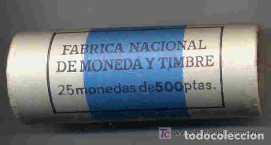 Moedas Juan Carlos I: CARTUCHO ORIGINAL 500 PTS 1996 25 MONEDAS