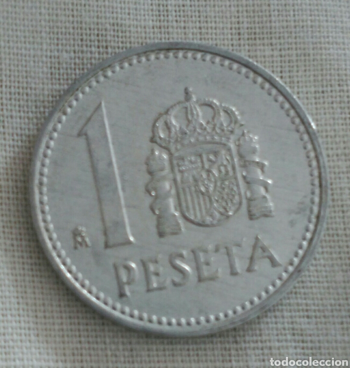Monedas Juan Carlos I: MONEDA DE 1 PESETA 1986 - Foto 2
