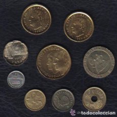 Monedas Juan Carlos I: ESPAÑA - JUAN CARLOS I - LAS 9 MONEDAS DE 1994 SC (INCLUYE LA DE 500 PESETAS MUY ESCASA EN ESE AÑO) . Lote 96896627