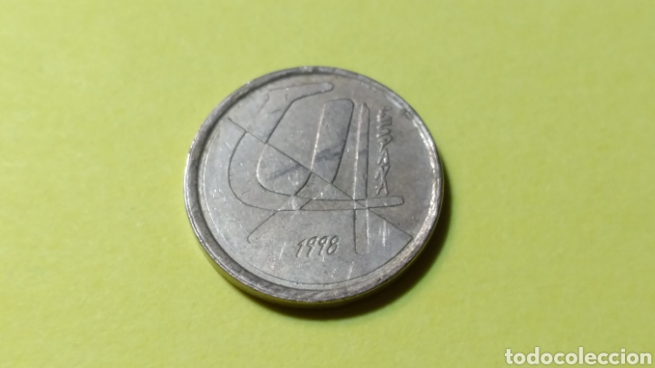 Monedas Juan Carlos I: 5 pesetas 1998 - Foto 2