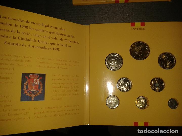 Monedas Juan Carlos I: Espa&ntilde;a Monedas en cartera 1998, - Foto 4