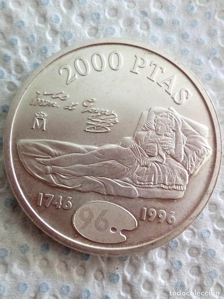 moneda de plata 2000 ptas, año 1996 / 2000 p - Vendido en Subasta