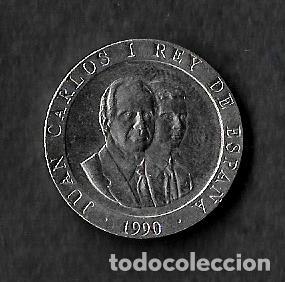 Monedas Juan Carlos I: Moneda de 200 pesetas de 1990 - Foto 1