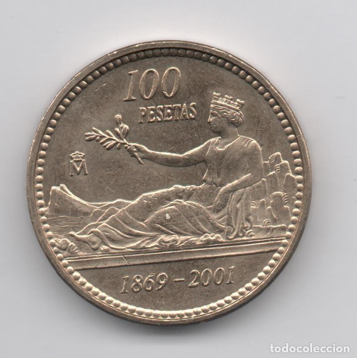 Monedas Juan Carlos I: 100 PESETAS 2001 - Foto 1