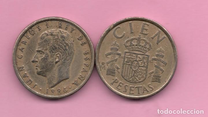 Monedas Juan Carlos I: 100 PESETAS 1986 - Foto 1