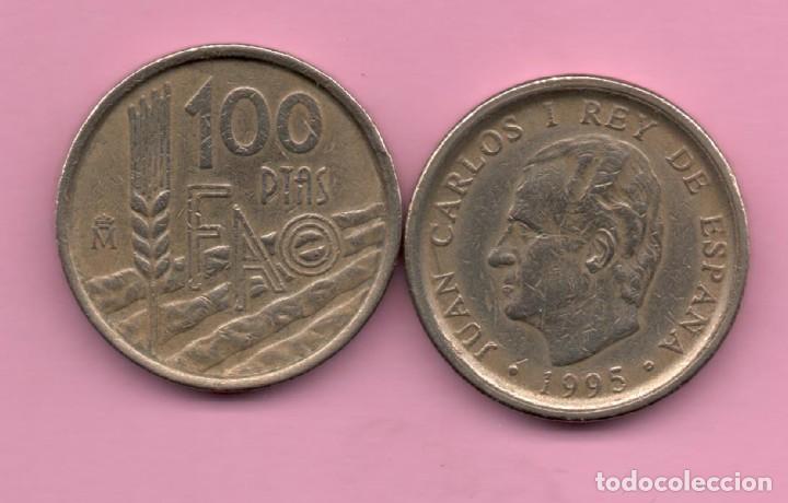 Monedas Juan Carlos I: 100 PESETAS 1995 - Foto 1