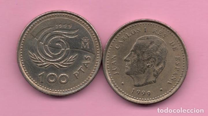 Monedas Juan Carlos I: 100 PESETAS 1999 - Foto 1