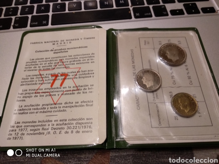 Monedas Juan Carlos I: Cartera oficial 1977 - Foto 1