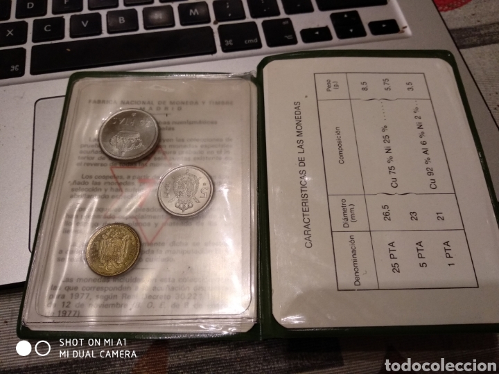 Monedas Juan Carlos I: Cartera oficial 1977 - Foto 2