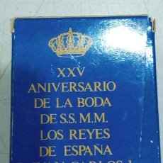 Monedas Juan Carlos I: VENDO MONEDAS DE 500 PESETAS DE PRUEBA XXV ANIVERSARIO SSMM REYES DE ESPAÑA D. J. CARLOS, DÑA. SOFIA. Lote 157121946