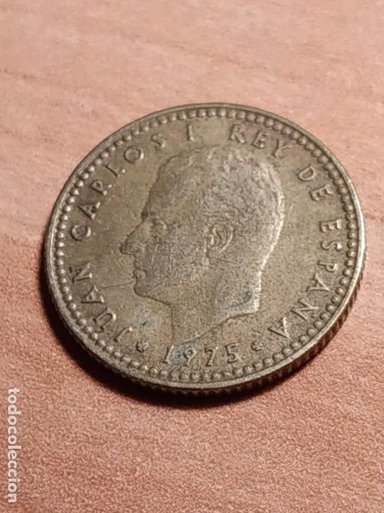 Monedas Juan Carlos I: 1 PESETA DE 1975 - Foto 2 - 187093991